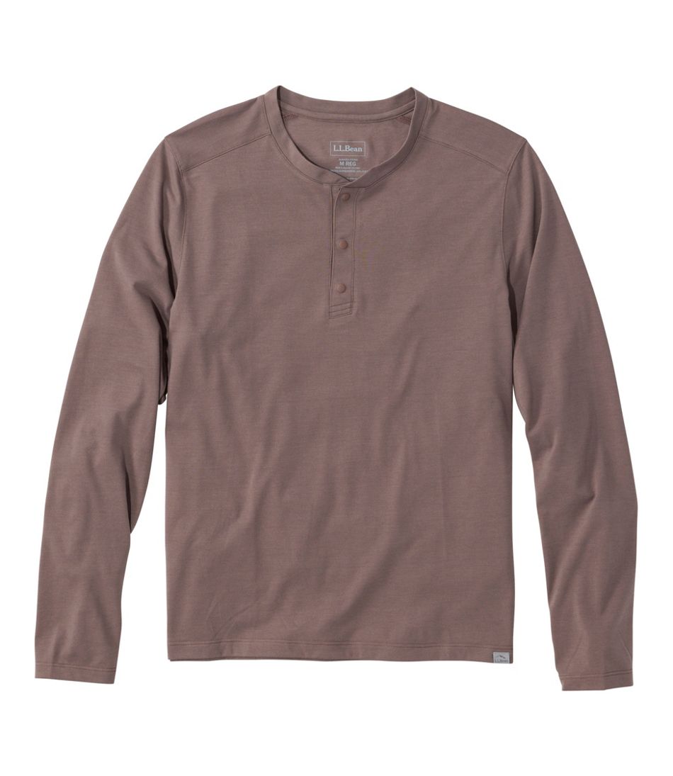 L.L.BeanMen's Multisport Lifestyle Henley, Long-Sleeve