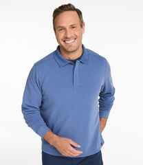 L.L.BeanMen's Mountainside Micro Waffle Polo, Long-Sleeve