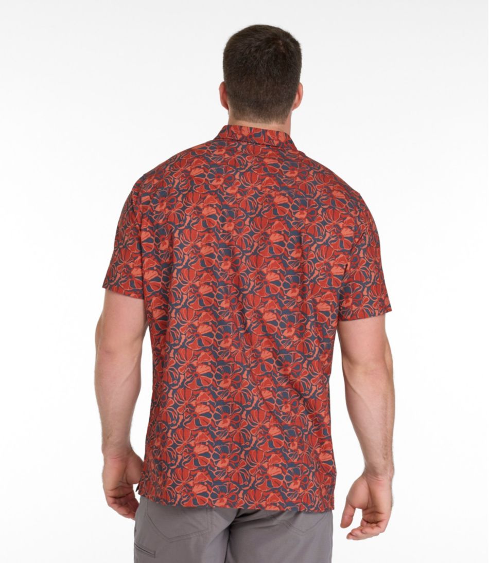 L.L.BeanMen's Ultralight Venture Shirt, Short-Sleeve Print