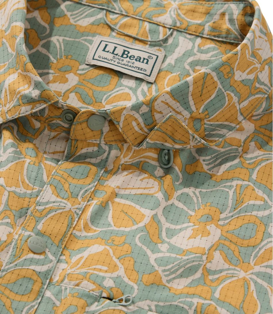 L.L.BeanMen's Ultralight Venture Shirt, Short-Sleeve Print