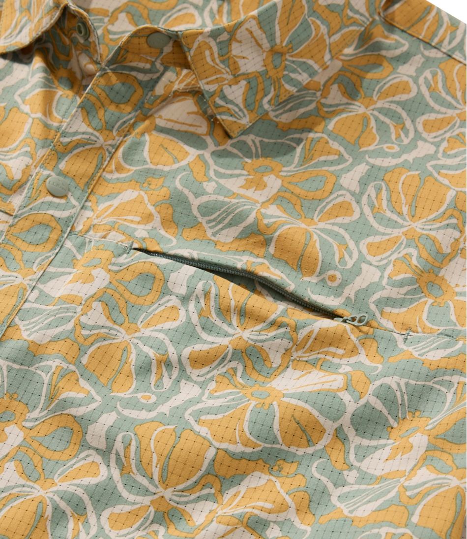 L.L.BeanMen's Ultralight Venture Shirt, Short-Sleeve Print