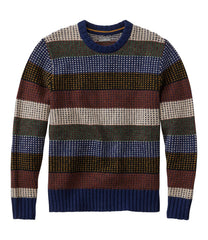 L.L.BeanMen's Signature 1980 Matinicus Rock Sweater, Crewneck, Stripe