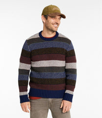 L.L.BeanMen's Signature 1980 Matinicus Rock Sweater, Crewneck, Stripe