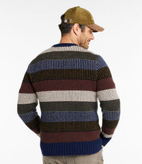 L.L.BeanMen's Signature 1980 Matinicus Rock Sweater, Crewneck, Stripe