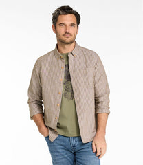 L.L.BeanMen's Signature Wharfside Linen Blend Shirt
