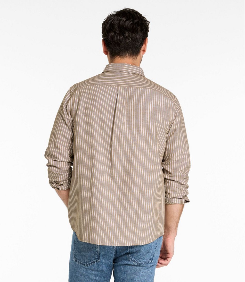 L.L.BeanMen's Signature Wharfside Linen Blend Shirt