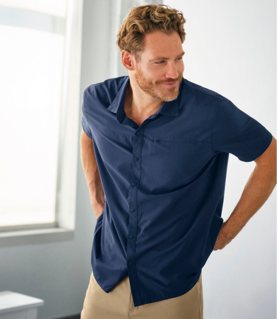 L.L.BeanMen's Ultralight Venture Shirt, Short-Sleeve