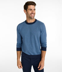 L.L.BeanMen's All Seasons Cotton Blend Sweater, Crewneck, Stripe