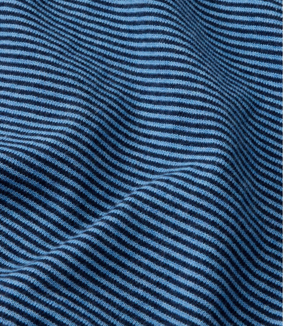 L.L.BeanMen's All Seasons Cotton Blend Sweater, Crewneck, Stripe