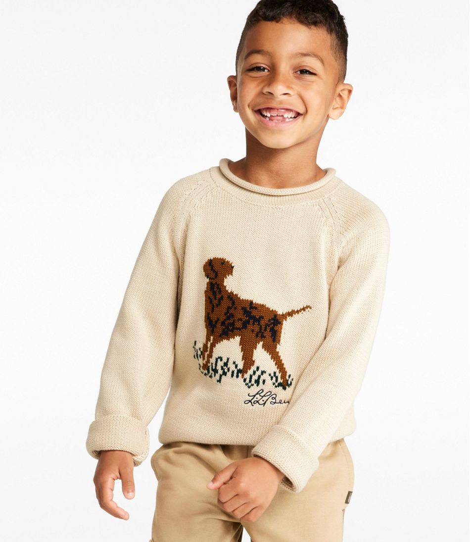 L.L.BeanKids' Cotton Rollneck Sweater