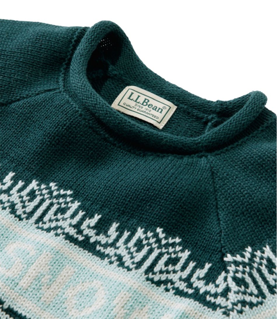 L.L.BeanKids' Cotton Rollneck Sweater