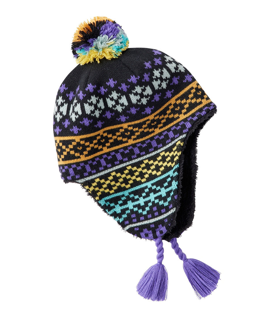 Midnight Black Fair Isle,12-24 Months