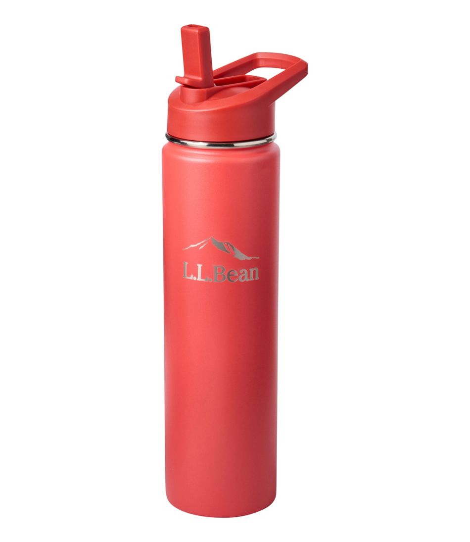 L.L.BeanBean Canteen Insulated Straw Water Bottle, 25 oz.