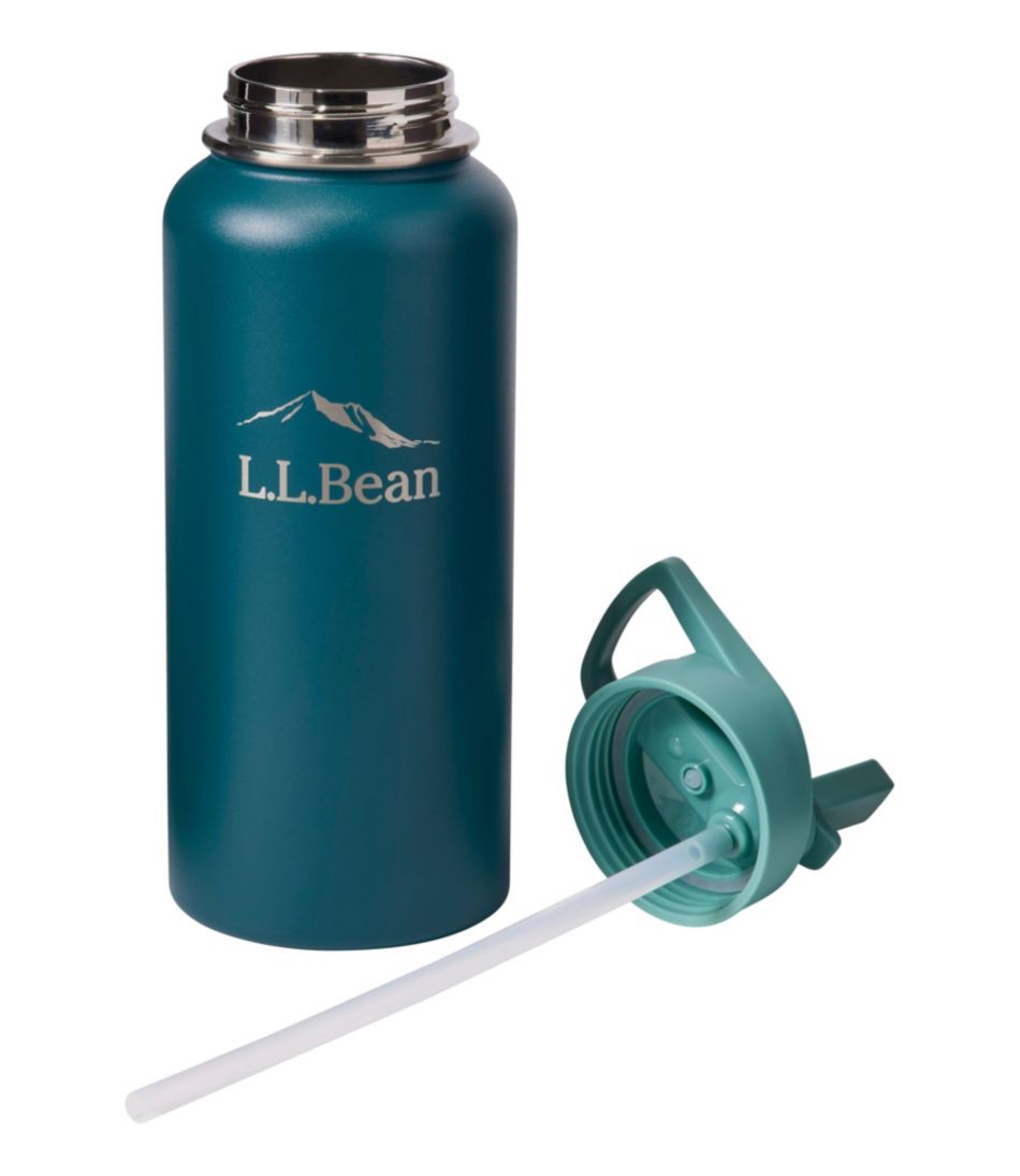 L.L.BeanBean Canteen Insulated Straw Water Bottle, 32 oz.