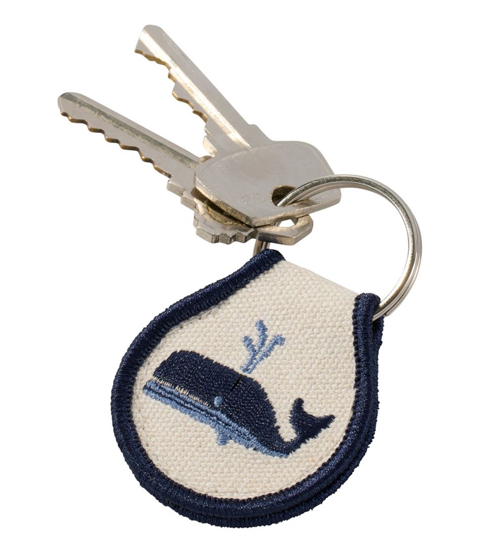 L.L.BeanEmbroidered Patch Charm, Whale