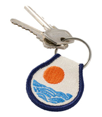 L.L.BeanEmbroidered Patch Charm, Sun & Waves