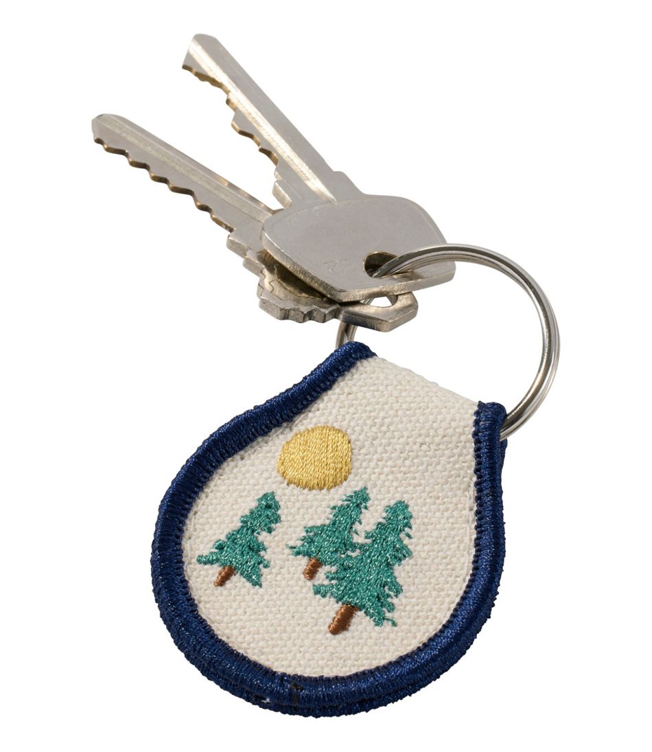 L.L.BeanEmbroidered Patch Charm, Trees