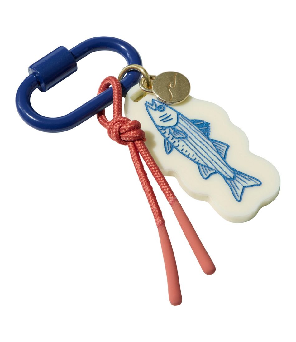 L.L.BeanCarabiner Tassel Charm, Fish