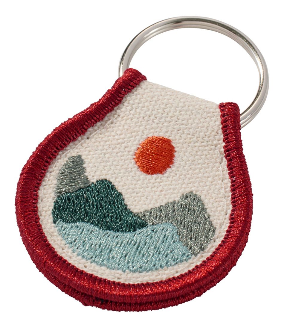 L.L.BeanEmbroidered Patch Charm, Mountains