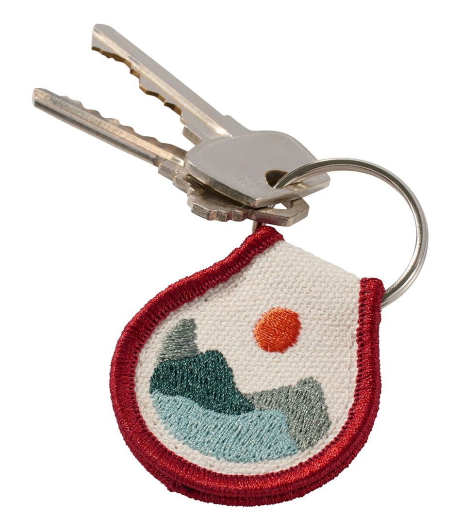 L.L.BeanEmbroidered Patch Charm, Mountains