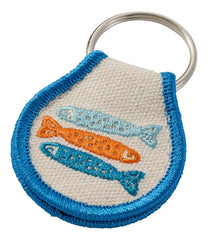 L.L.BeanEmbroidered Patch Charm, Fish