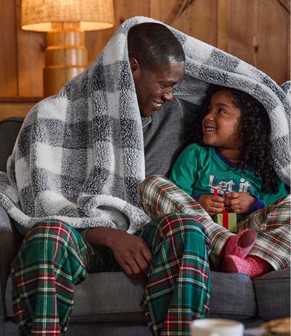 L.L.BeanCozy Plush Throw, Plaid