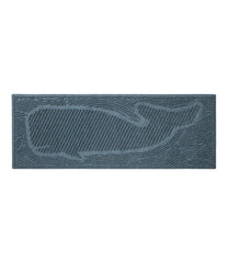 L.L.BeanEveryspace Recycled Waterhog Wide Doormat, Swimming Whale