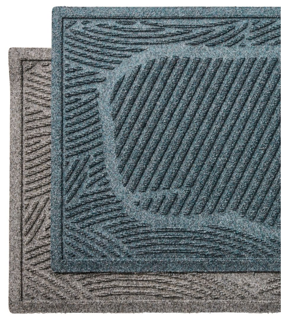 L.L.BeanEveryspace Recycled Waterhog Wide Doormat, Swimming Whale