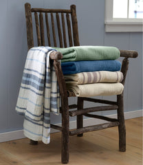 L.L.BeanLightweight Cotton Gauze Throw, Stripe