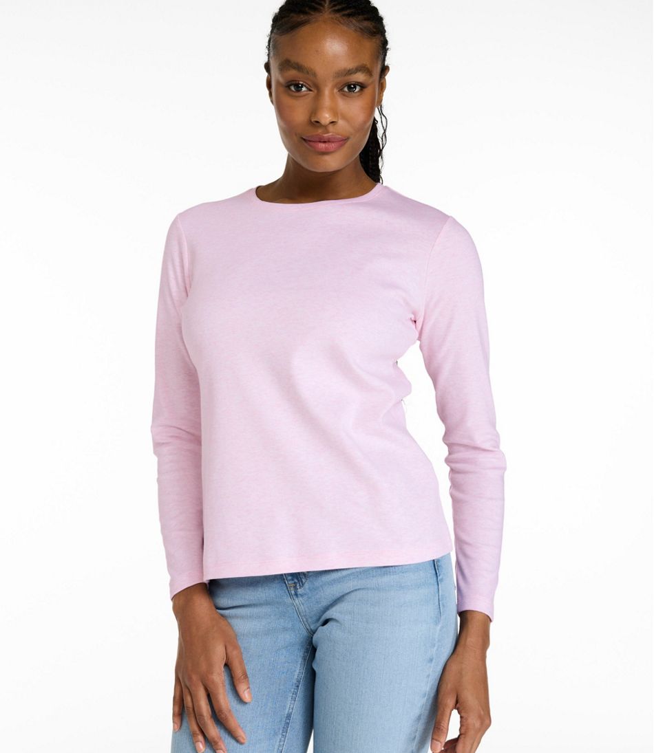 L.L.BeanWomen's Tee, Long-Sleeve Crewneck