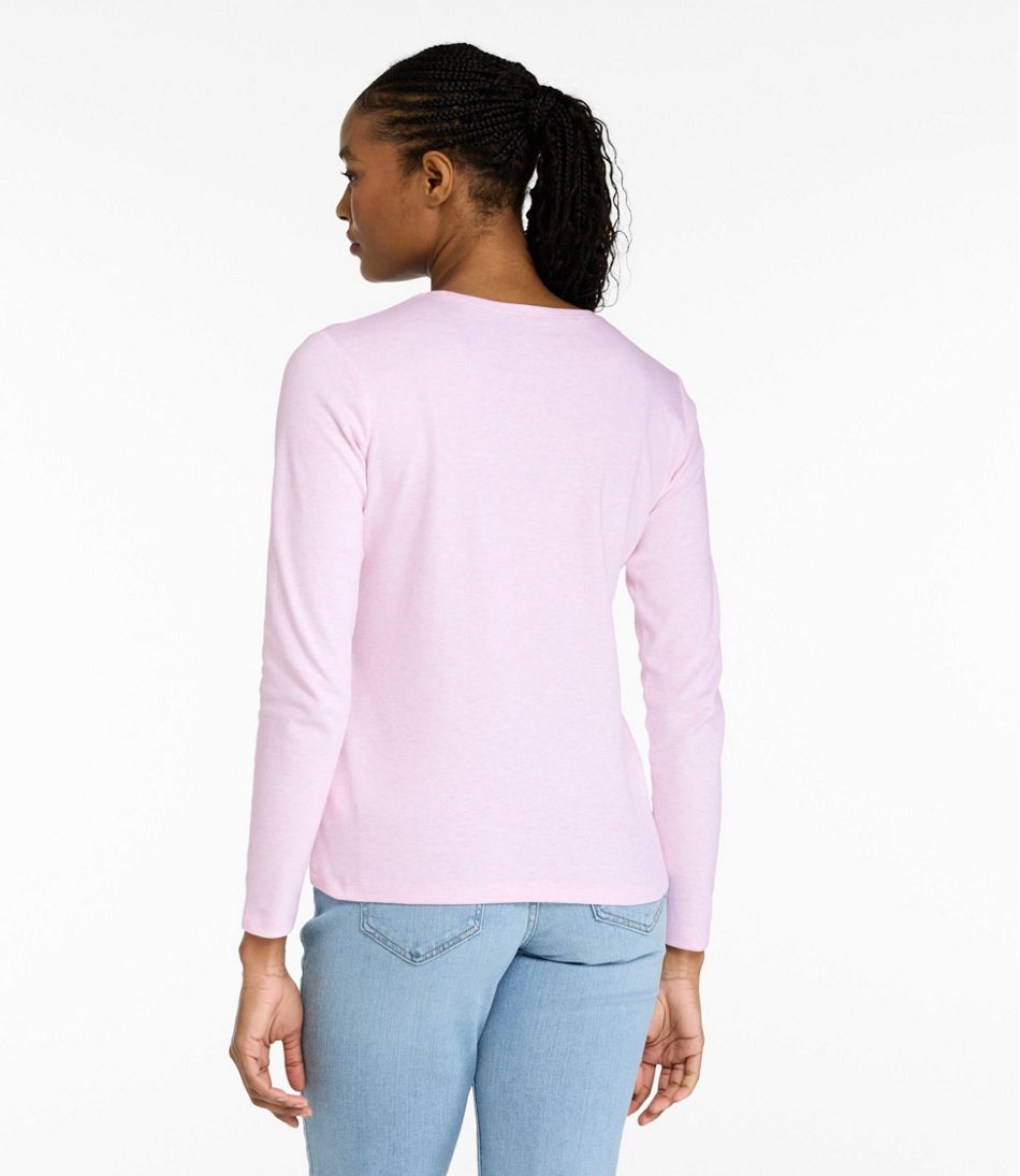 L.L.BeanWomen's Tee, Long-Sleeve Crewneck