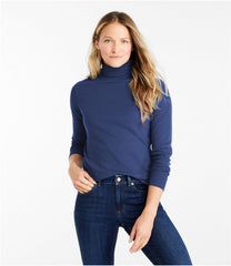 L.L.BeanWomen's Interlock Turtleneck, Long-Sleeve
