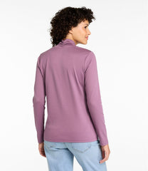 L.L.BeanWomen's Pima Cotton Tee, Shawl Long-Sleeve