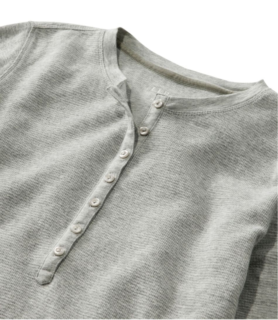 L.L.BeanWomen's Waffle-Knit Henley