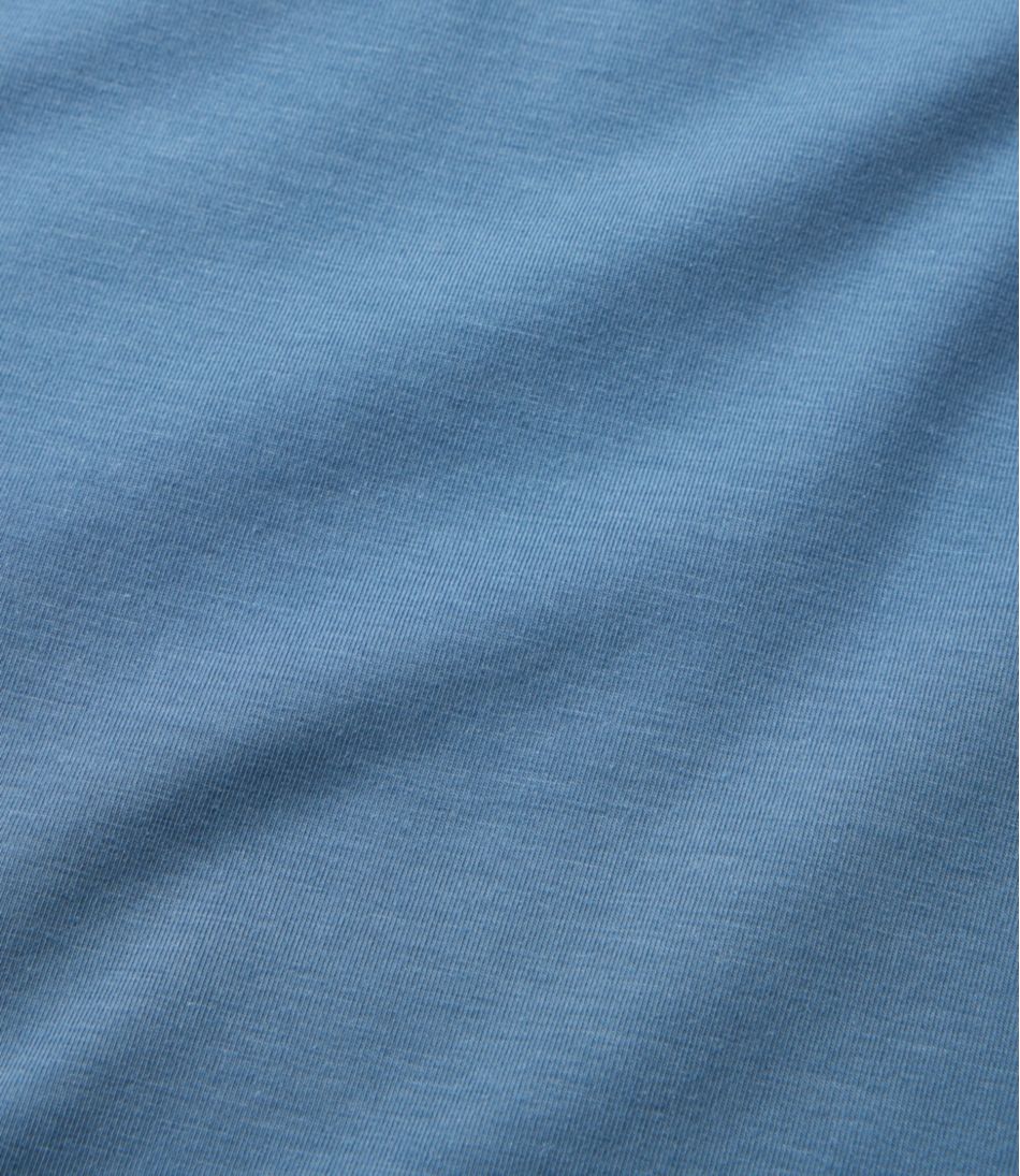 L.L.BeanWomen's Soft Stretch Supima-Blend Tee, Scoopneck Long-Sleeve