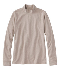 L.L.BeanWomen's Interlock Mock-Turtleneck, Long-Sleeve