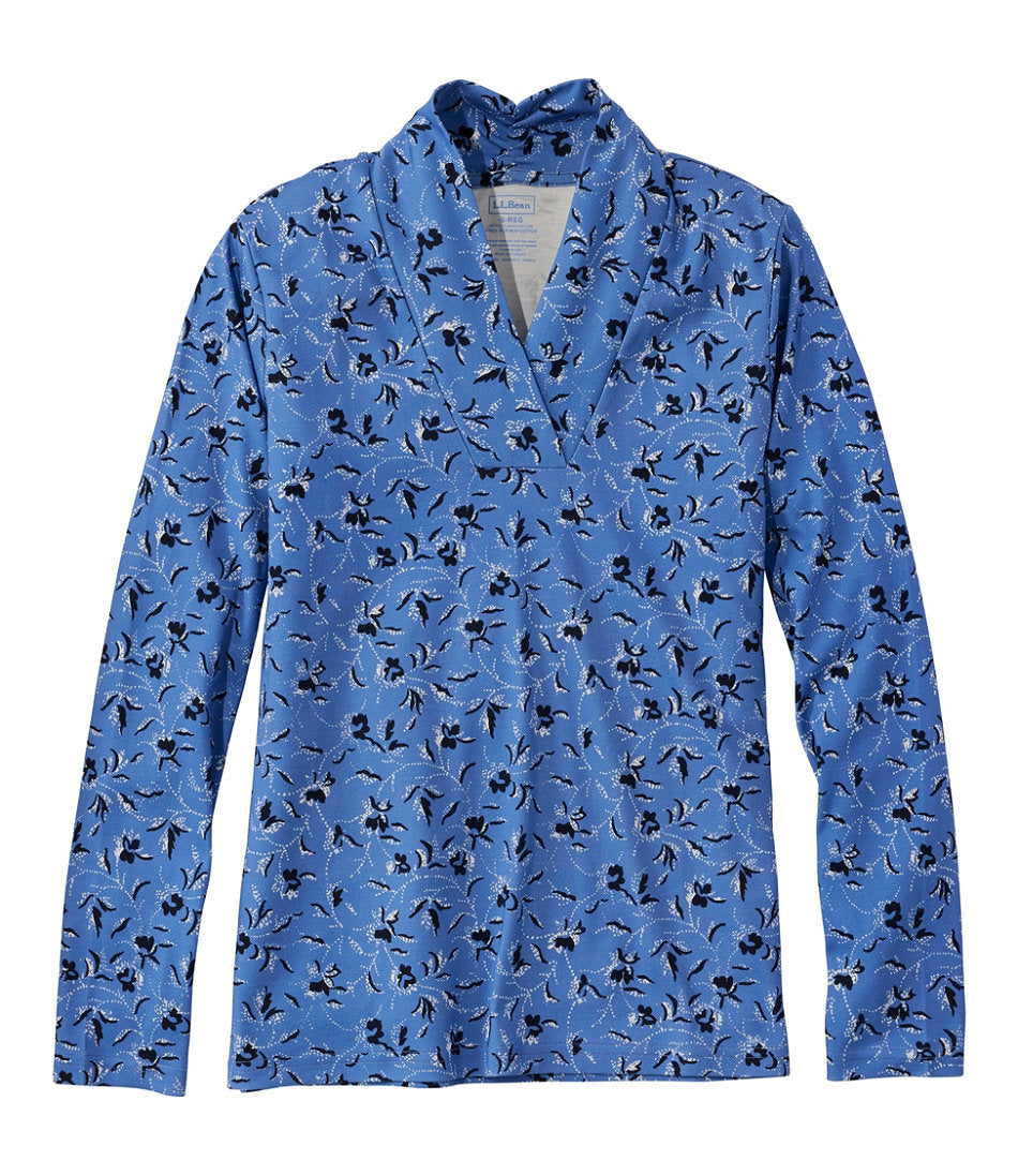 Neptune Blue Dot Floral,X-Small