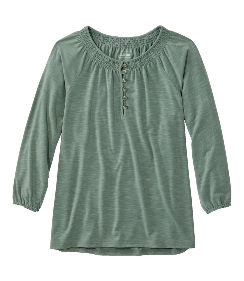 L.L.BeanWomen's Camden Hills Tee, Three-Quarter-Sleeve