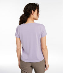 L.L.BeanWomen's Vista Camp Tee, Short-Sleeve V-Neck