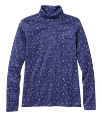 L.L.BeanWomen's Pima Cotton Turtleneck, Long-Sleeve Print