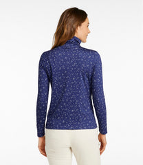 L.L.BeanWomen's Pima Cotton Turtleneck, Long-Sleeve Print