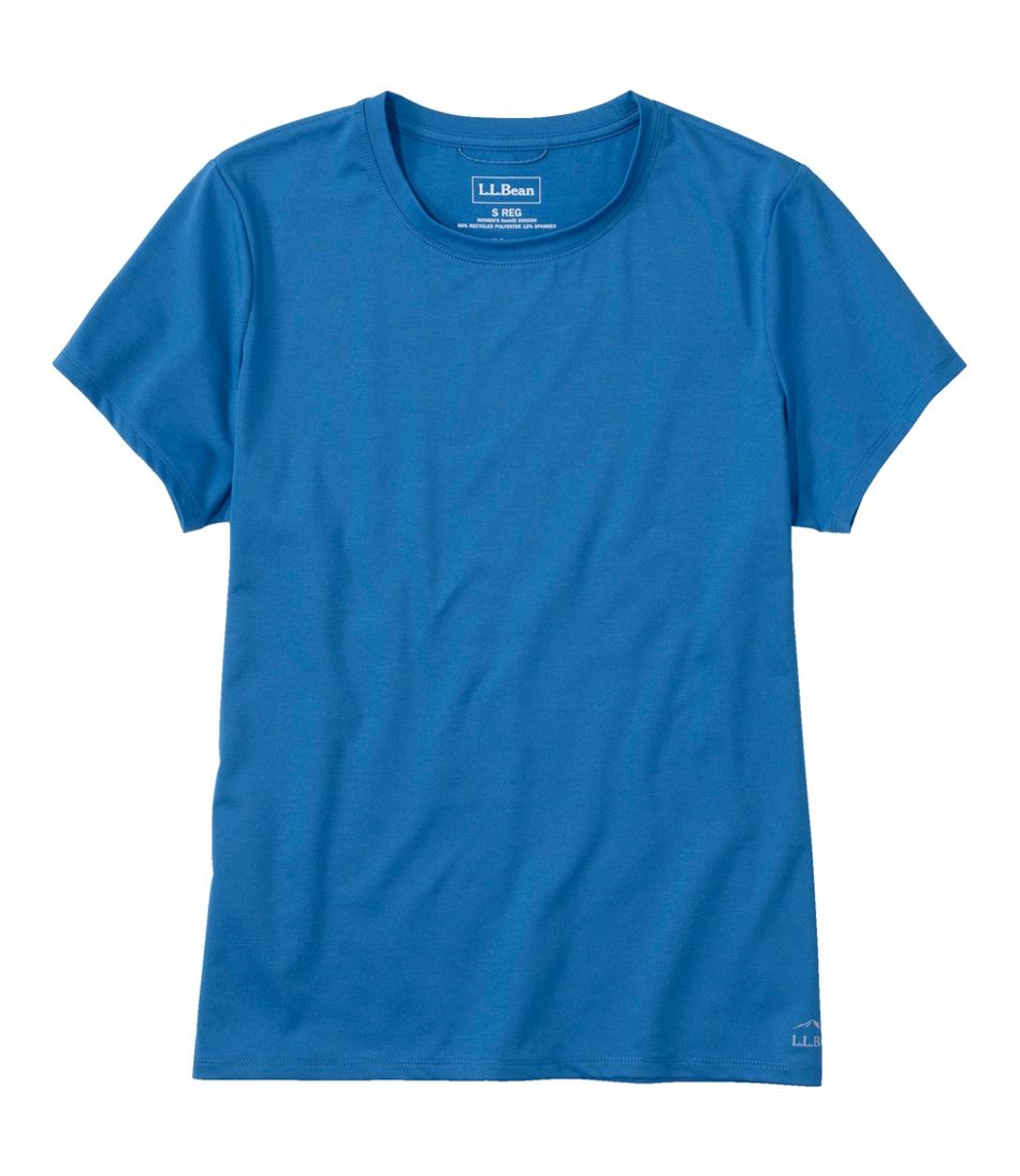 L.L.BeanWomen's Access Trail Tee, Short-Sleeve Crewneck