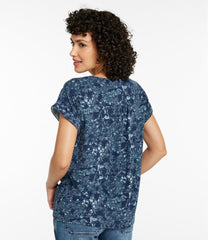 L.L.BeanWomen's Camden Hills Tee, Short-Sleeve Print