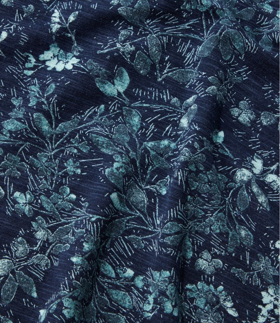 L.L.BeanWomen's Camden Hills Tee, Short-Sleeve Print