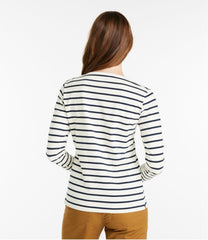L.L.BeanWomen's Signature Rangeley Cotton Tee, Henley