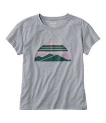 L.L.BeanWomen's Vista Camp Tee, Short-Sleeve Graphic Crew