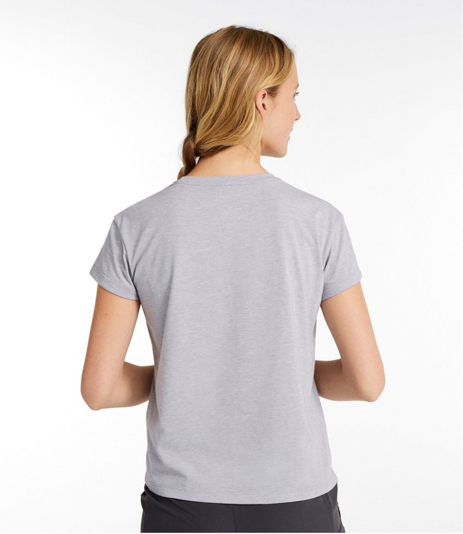 L.L.BeanWomen's Vista Camp Tee, Short-Sleeve Graphic Crew