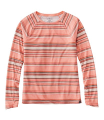 L.L.BeanWomen's Everyday SunSmart® Tee, Crewneck Long-Sleeve Stripe