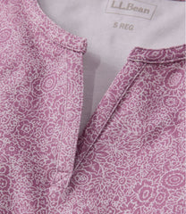 L.L.BeanWomen's Tee, Short-Sleeve Notch-Neck Print