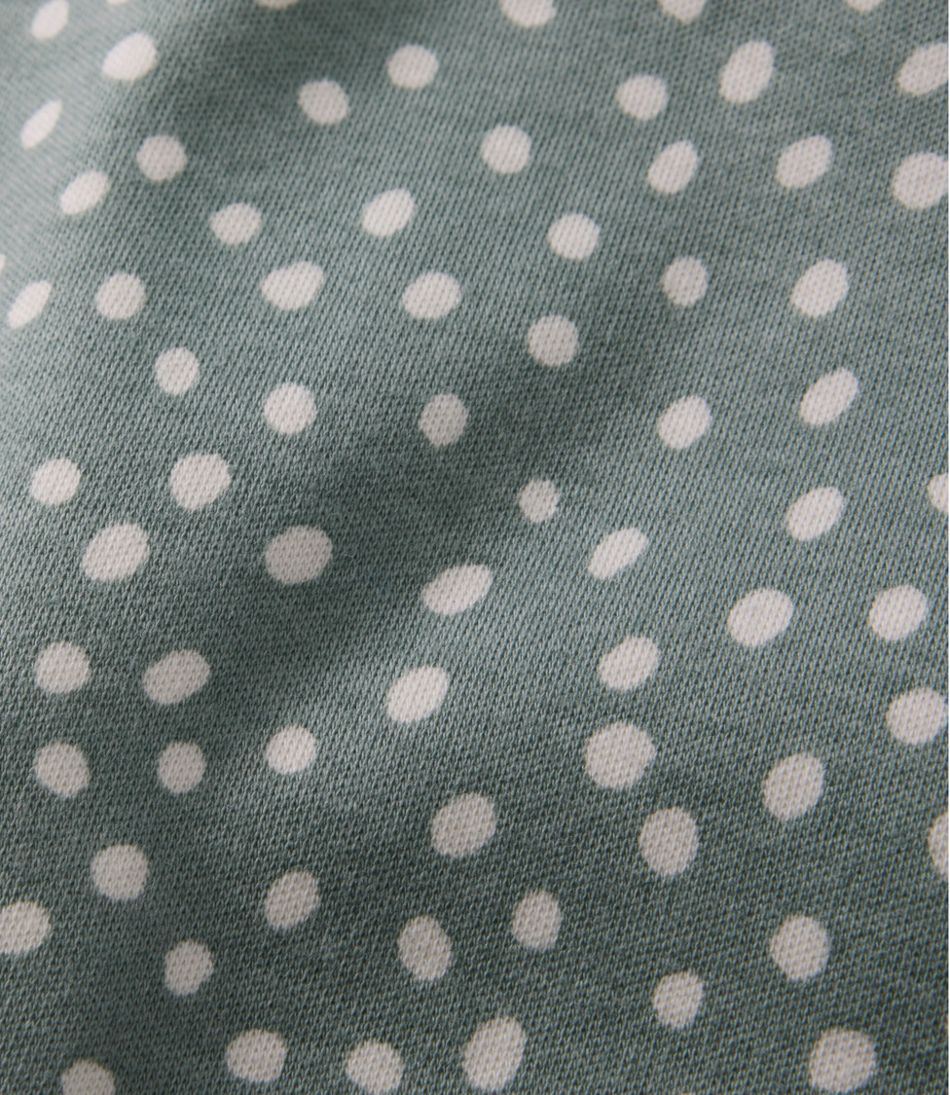 L.L.BeanWomen's Jewelneck Tee, Elbow-Sleeve Print